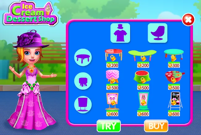 Ice Cream Dessert Shop | Indus Appstore | Screenshot