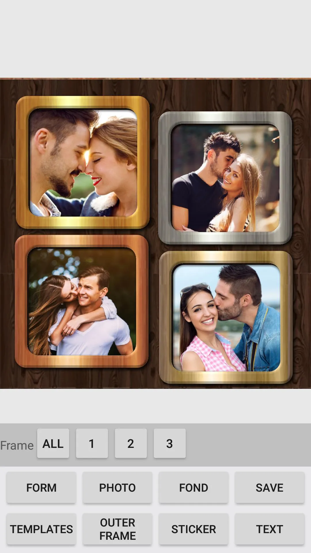 Photo collage + frames maker | Indus Appstore | Screenshot