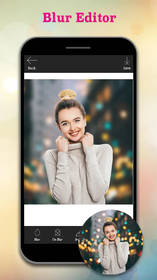 Blur : Blur Photo Editor, Squa | Indus Appstore | Screenshot