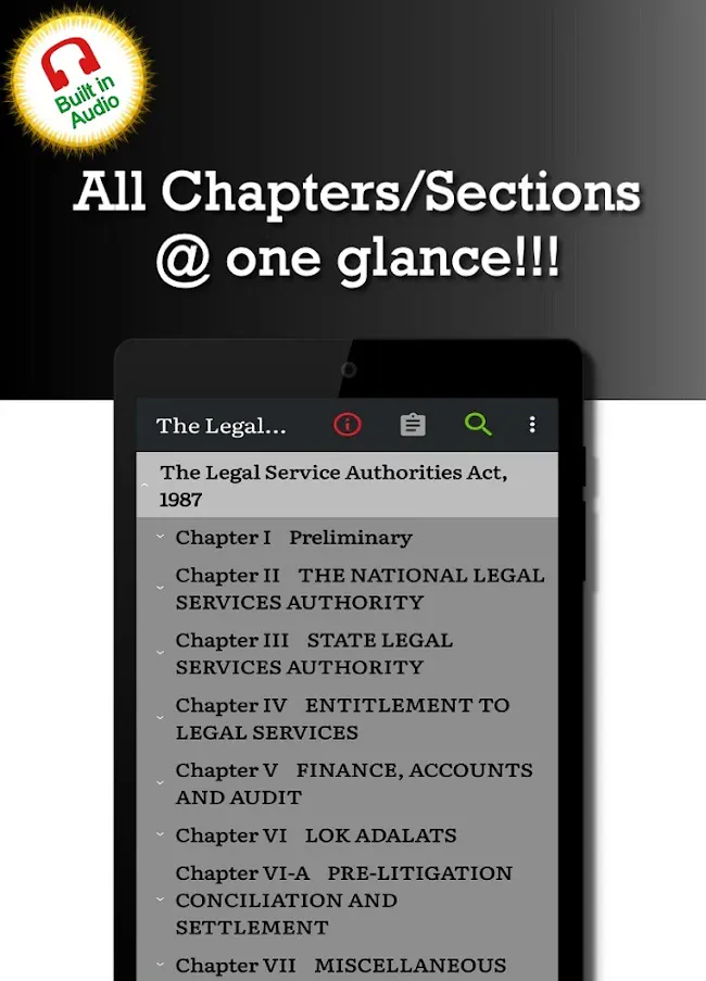 Legal Services Authorities Act 1987 | Indus Appstore | Screenshot