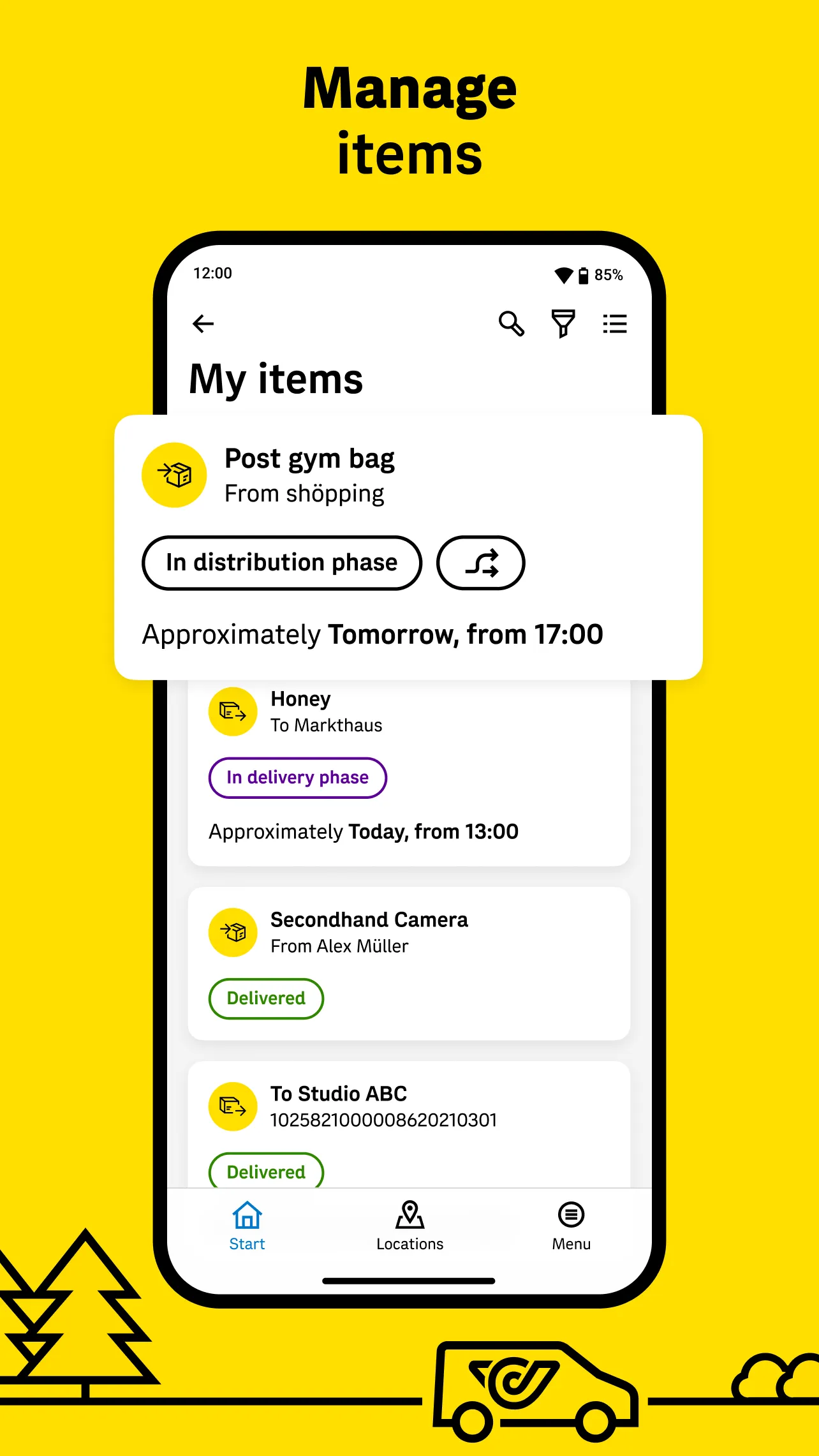 Post - Parcel Tracking App | Indus Appstore | Screenshot