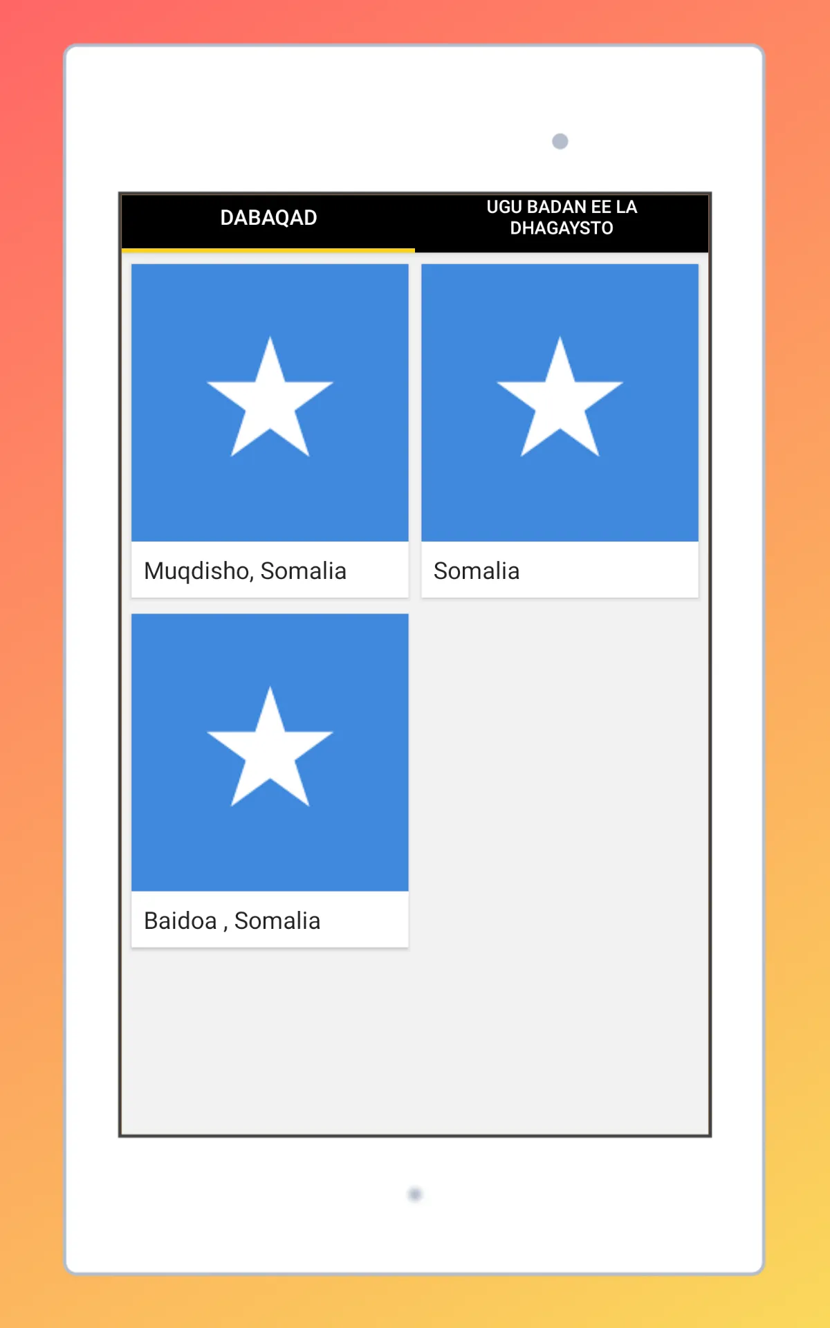 Radio Somalia FM: Radio Online | Indus Appstore | Screenshot