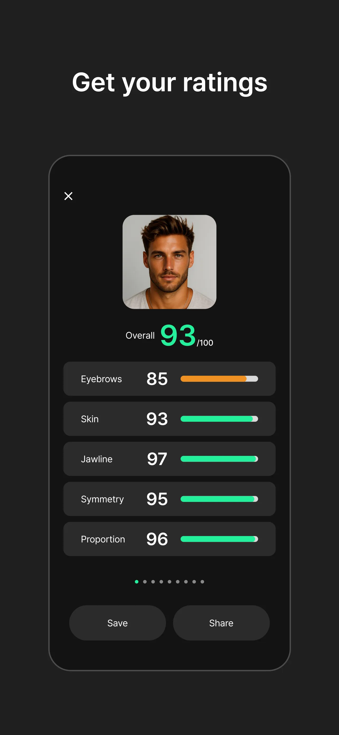 Face Card Looksmaxing | Indus Appstore | Screenshot