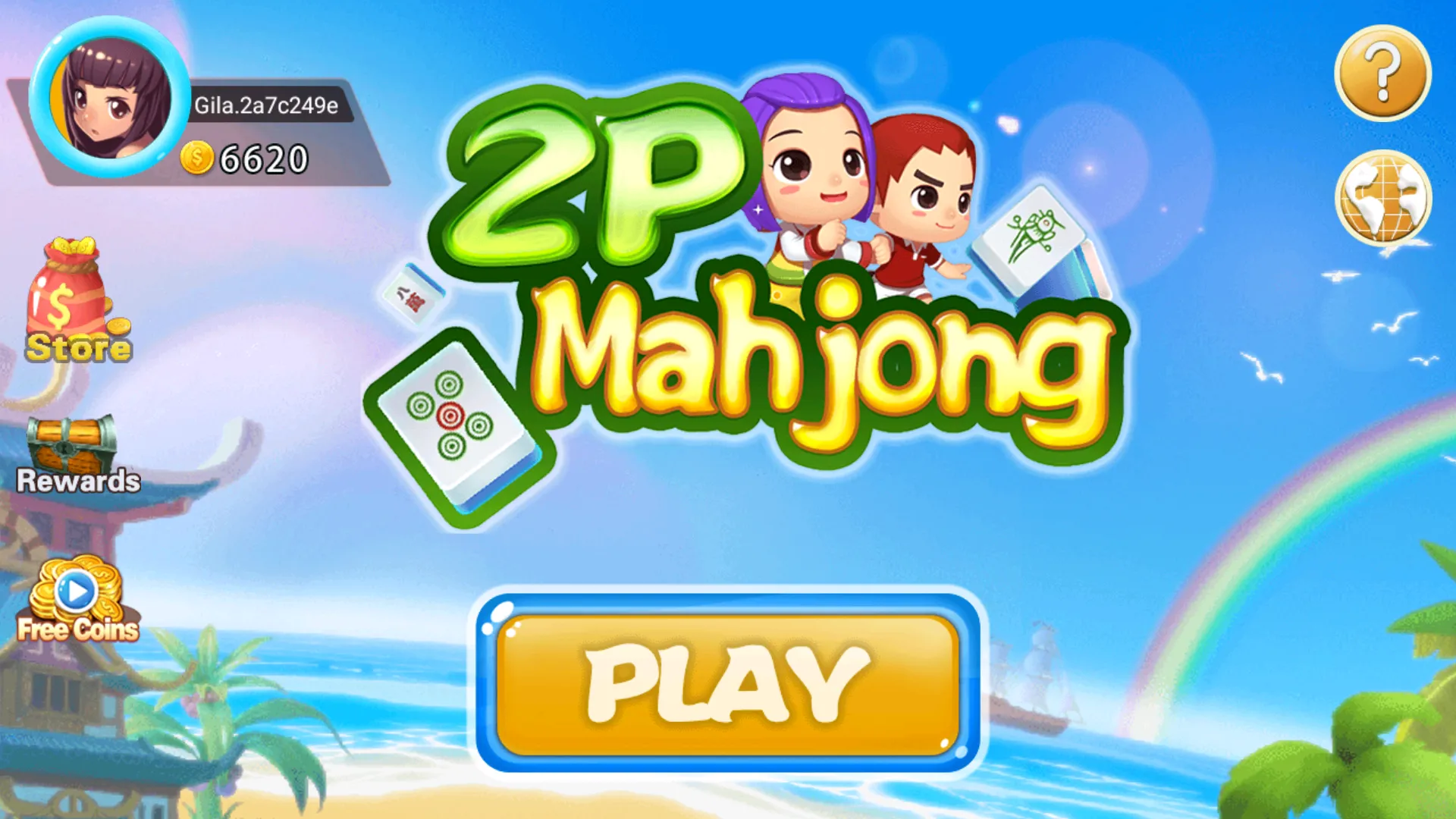 Mahjong 2P: Chinese Mahjong | Indus Appstore | Screenshot