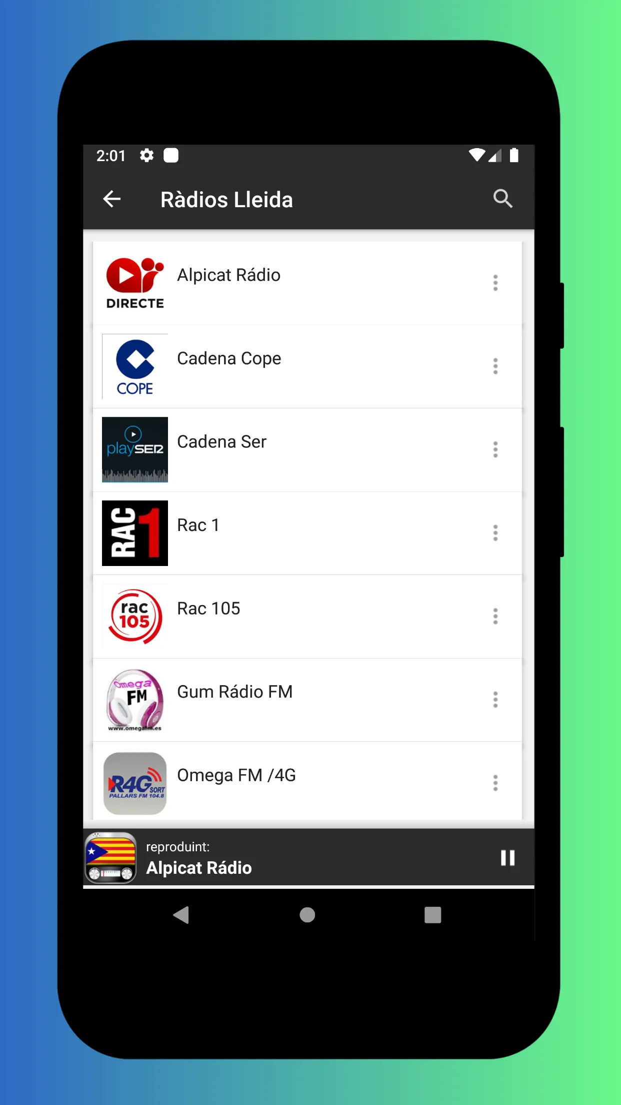 Radio Catalonia - Radio FM AM | Indus Appstore | Screenshot