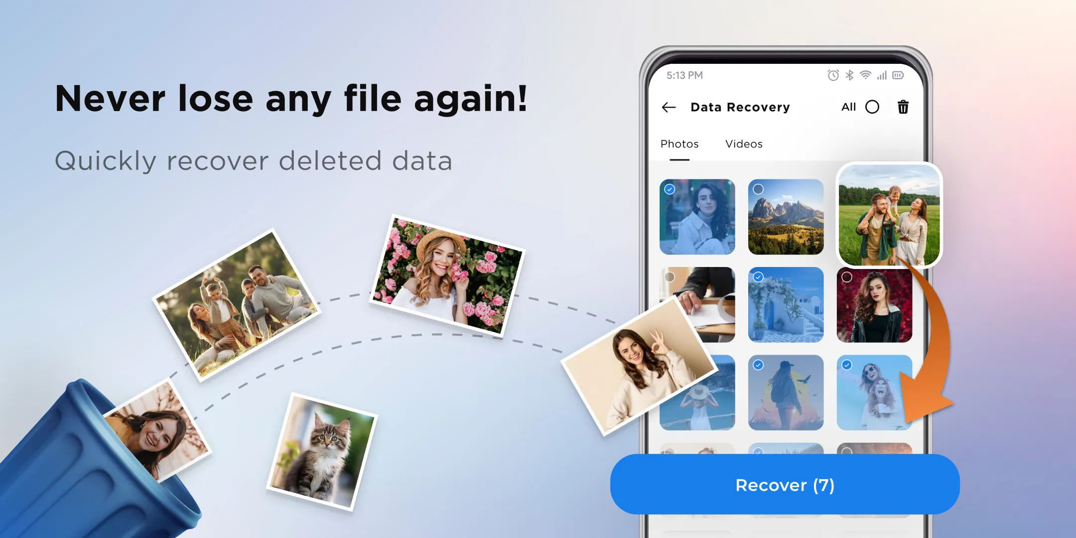 Restore Old Deleted Photos | Indus Appstore | Screenshot