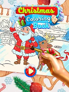 Coloring Book Christmas - Draw & Paint | Indus Appstore | Screenshot