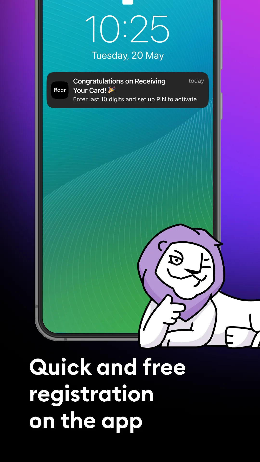 Roarbank: Credit Card & UPI | Indus Appstore | Screenshot