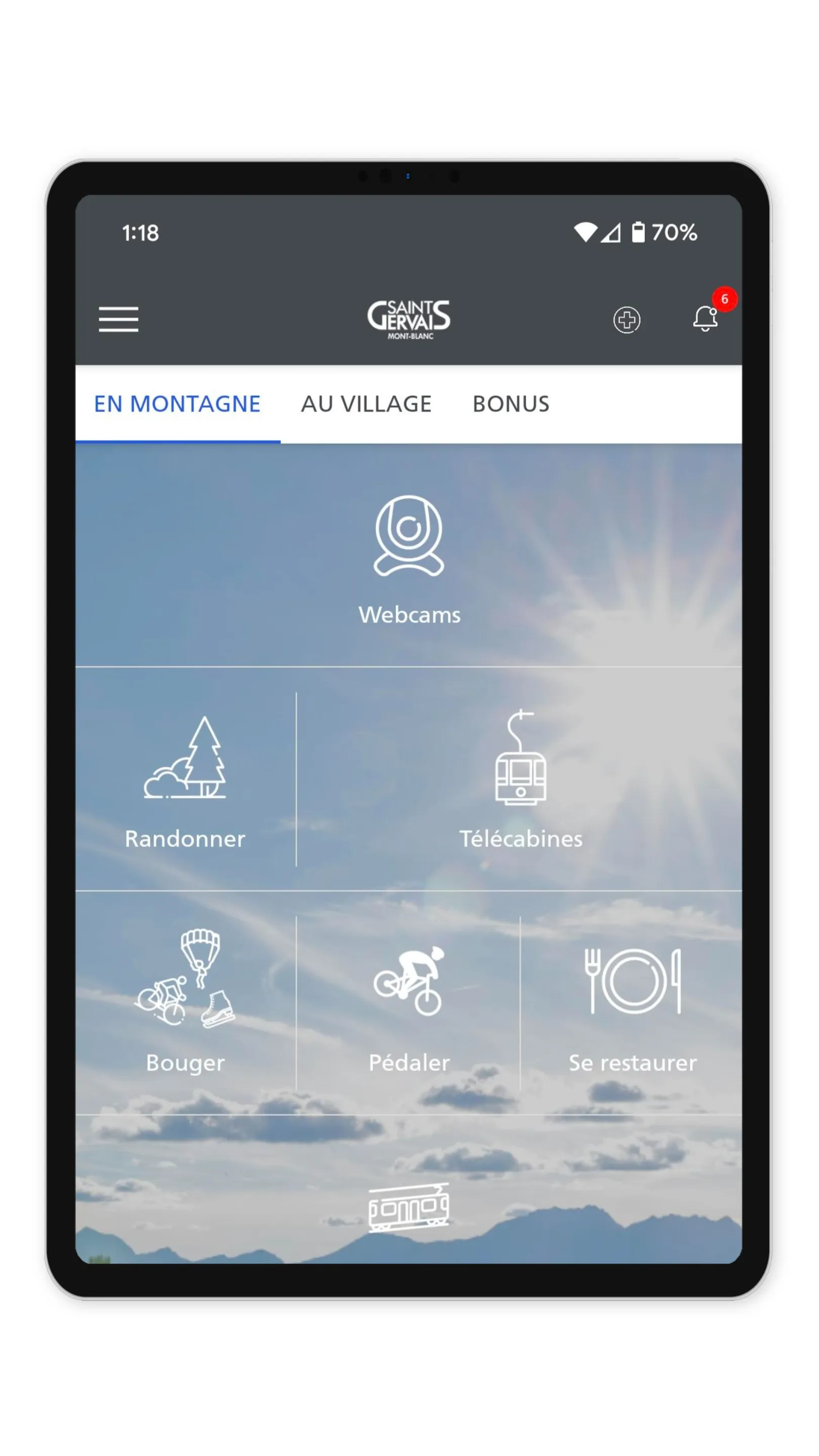 Saint-Gervais Mont-Blanc | Indus Appstore | Screenshot