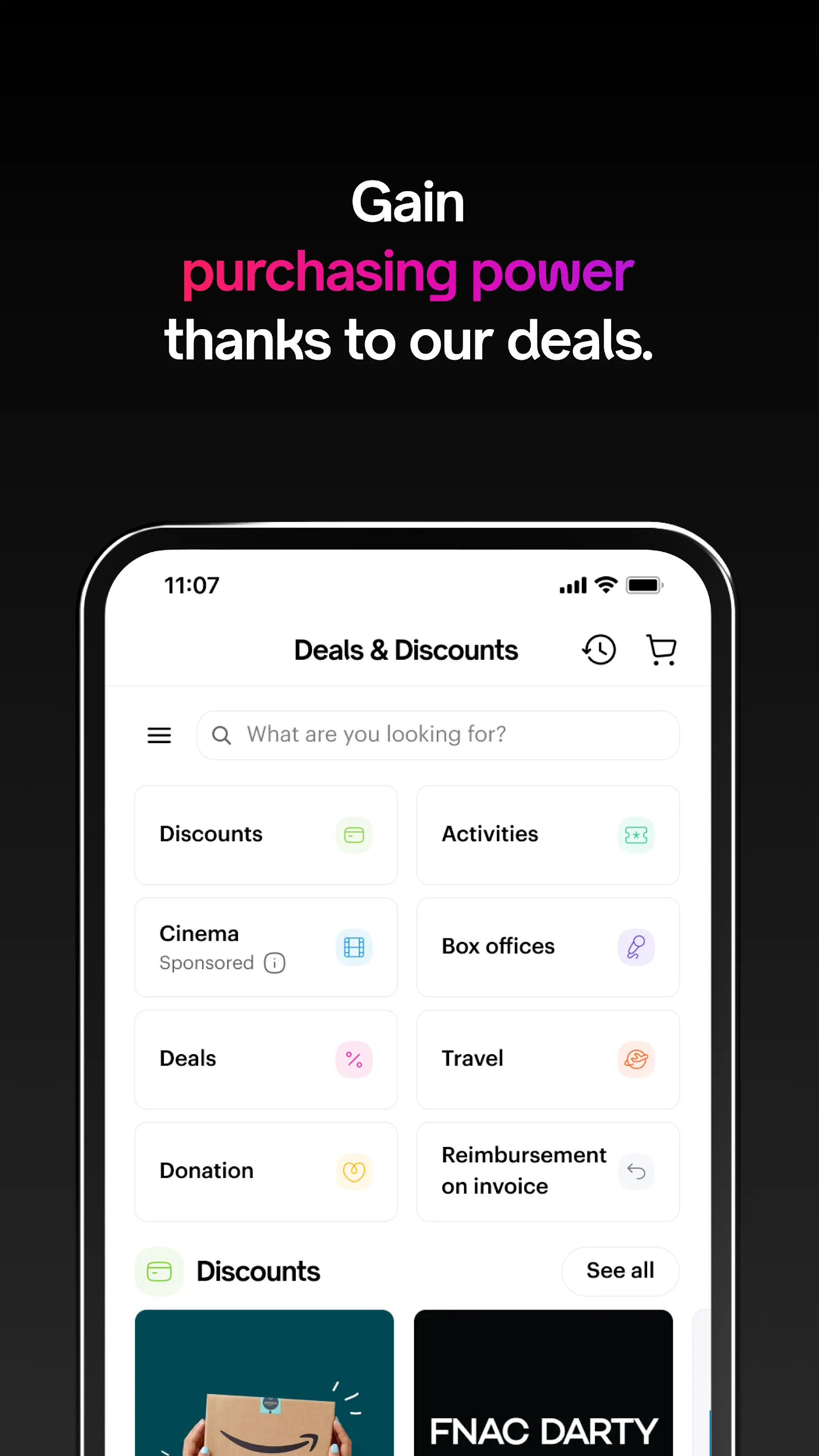 Swile | Indus Appstore | Screenshot
