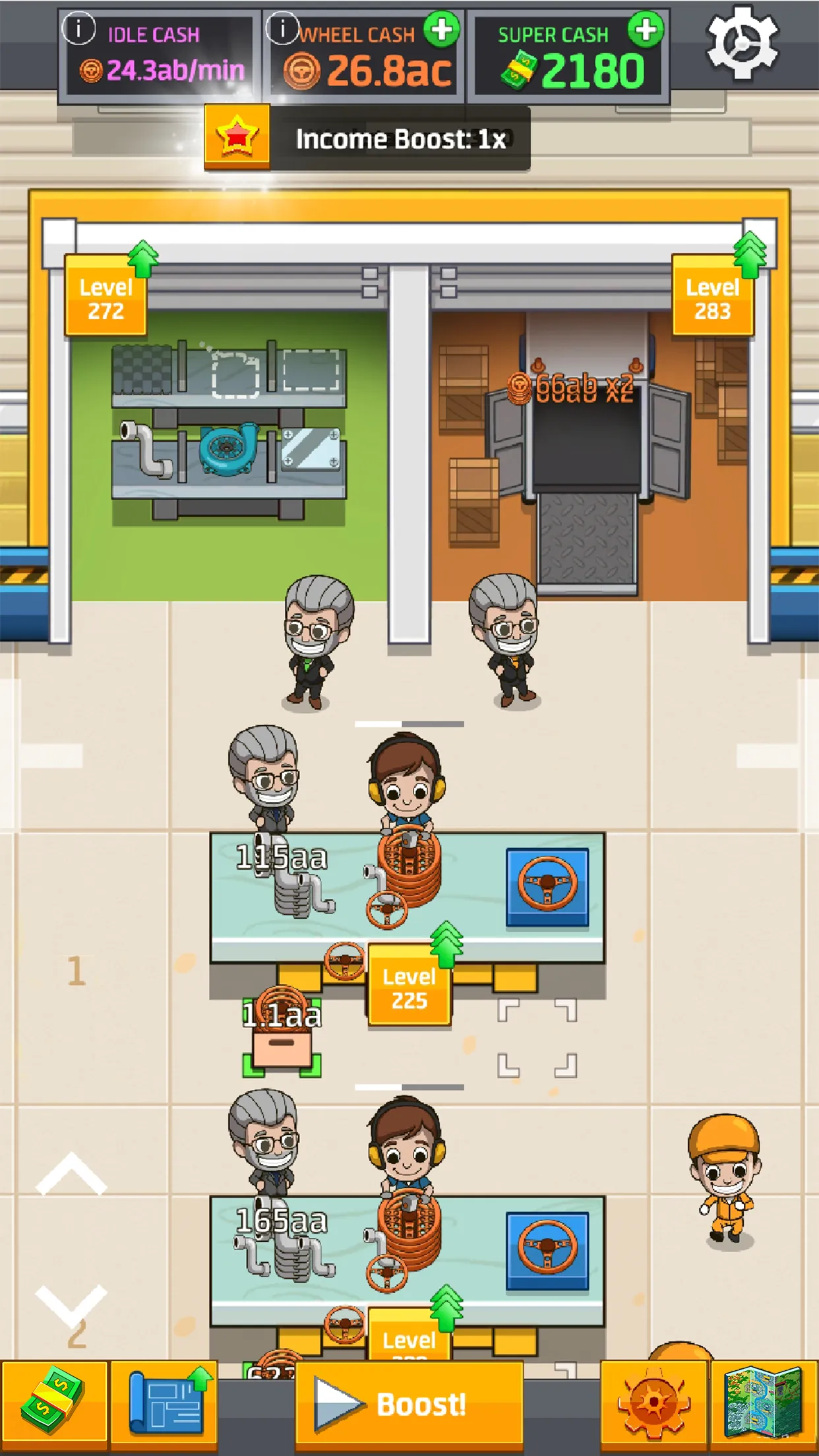 Idle Factory Tycoon: Business! | Indus Appstore | Screenshot