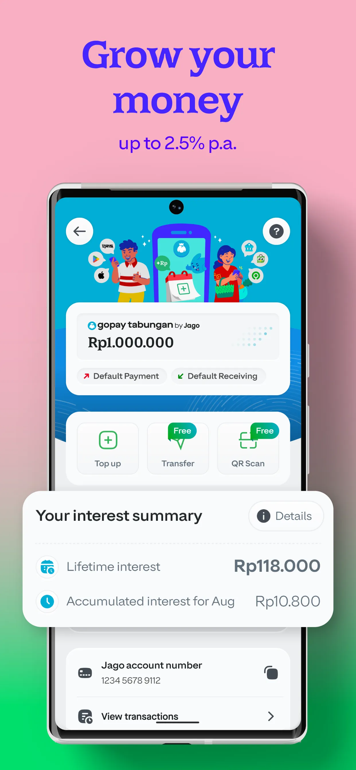 GoPay: Transfer Pulsa Bills | Indus Appstore | Screenshot