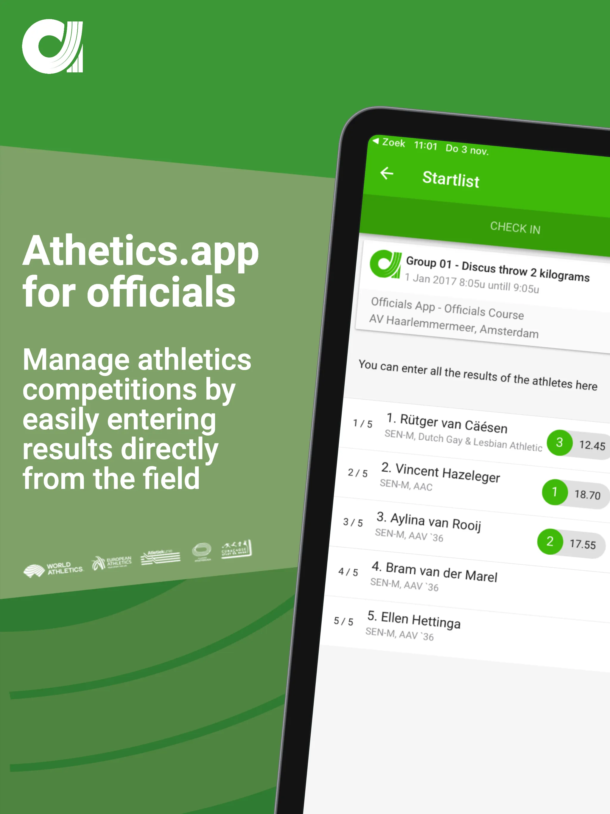 Athletics.app Jury-app | Indus Appstore | Screenshot