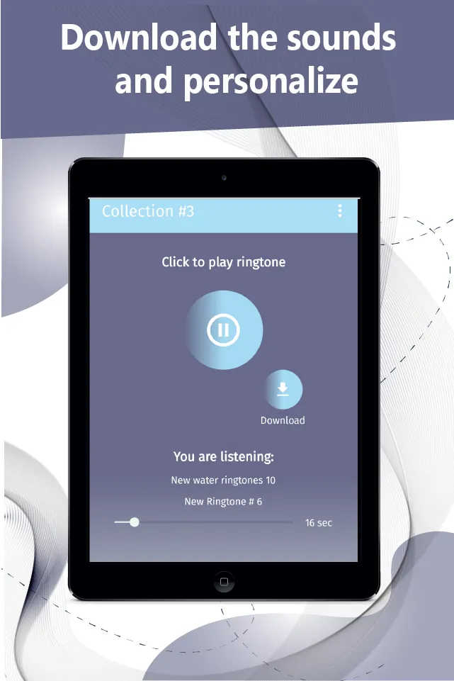 Water sound ringtone. | Indus Appstore | Screenshot