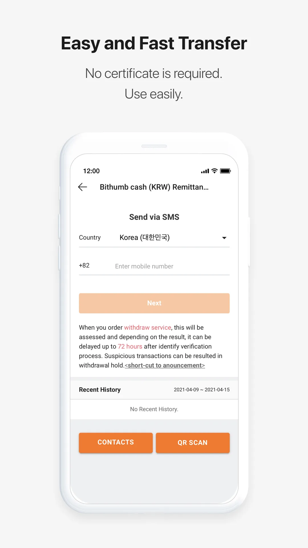 Bithumb | Indus Appstore | Screenshot