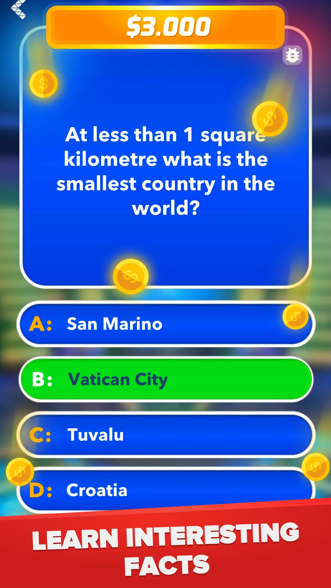 Millionaire - Quiz & Trivia | Indus Appstore | Screenshot