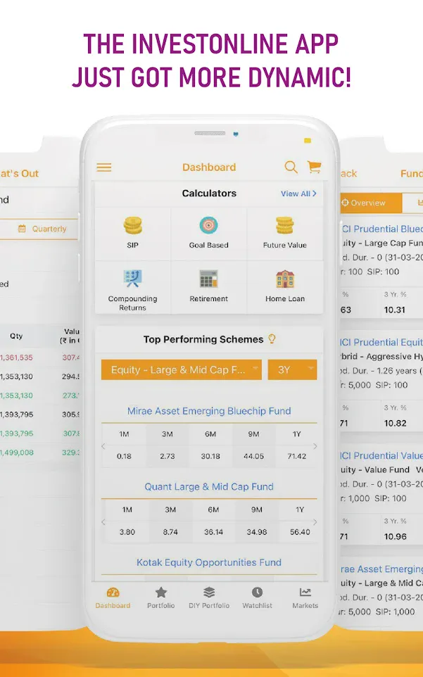 InvestOnline - Mutual Funds, E | Indus Appstore | Screenshot