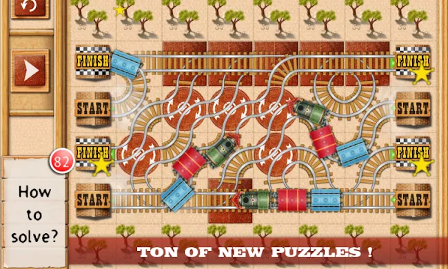 Rail Maze : Train puzzler | Indus Appstore | Screenshot