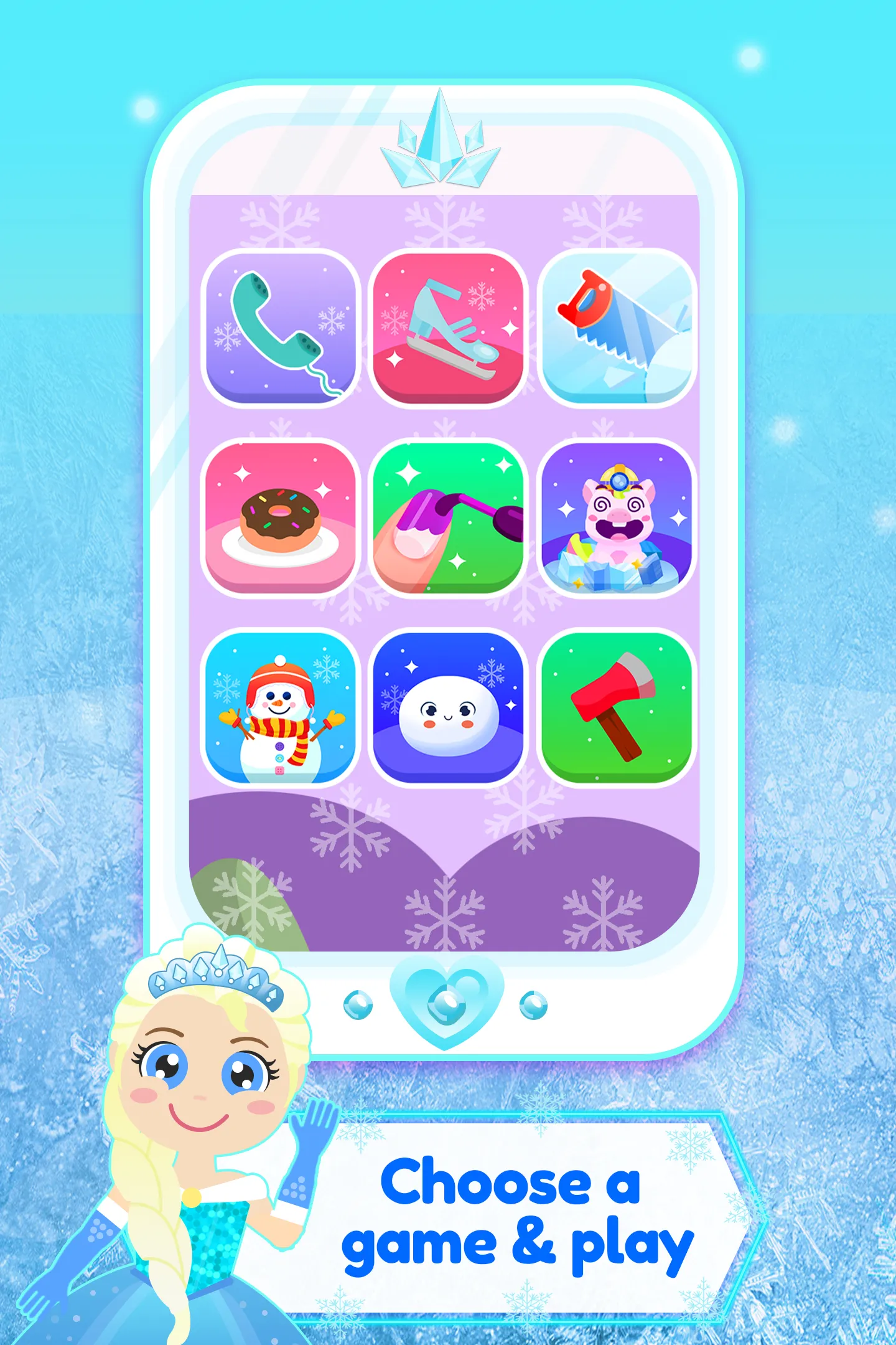 Baby Ice Princess Phone | Indus Appstore | Screenshot