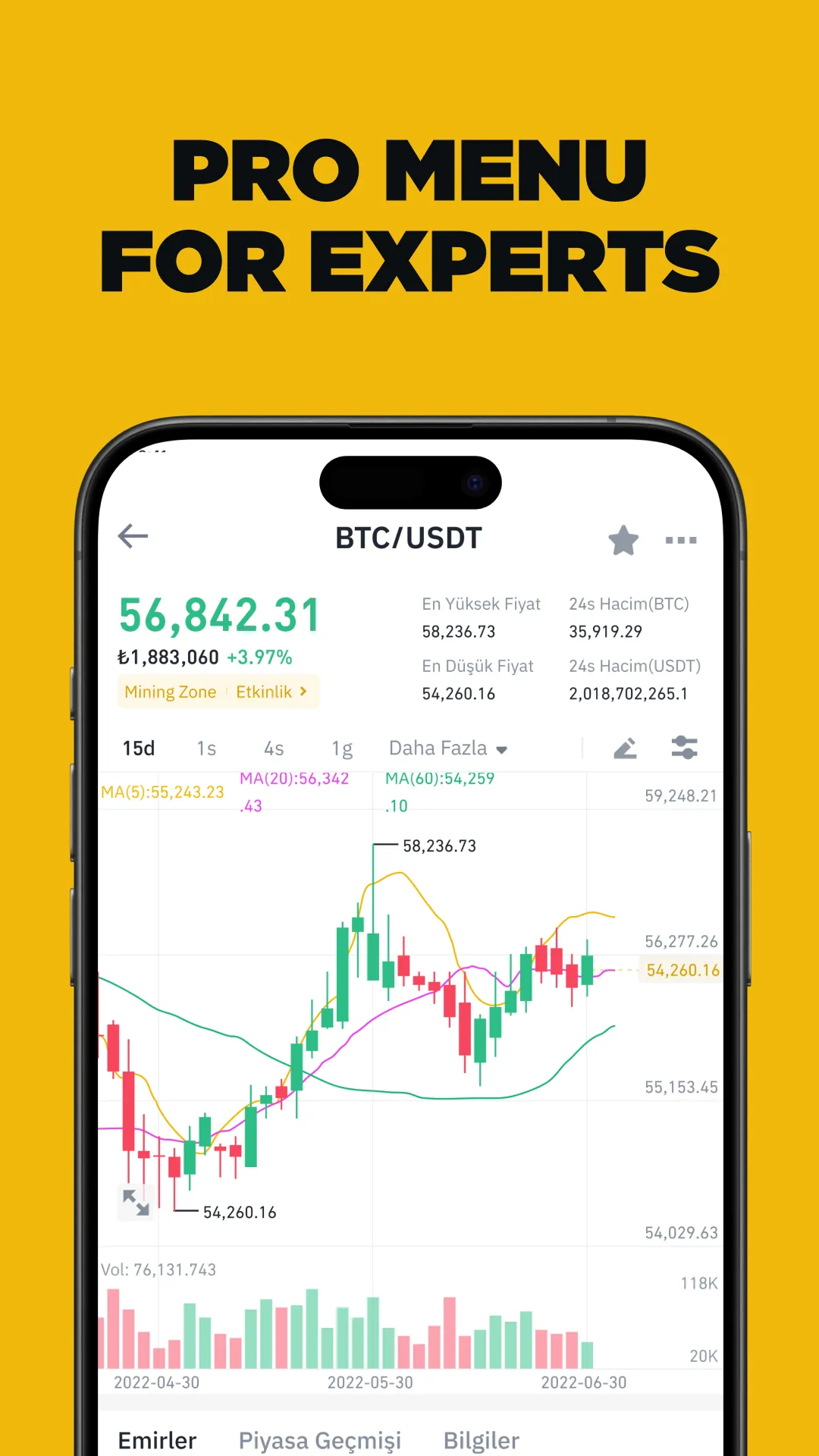 Binance TR: Bitcoin and Crypto | Indus Appstore | Screenshot