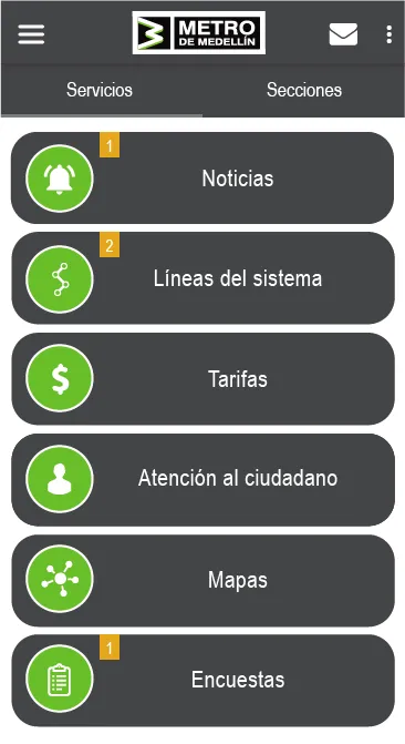 Metro de Medellín (Oficial) | Indus Appstore | Screenshot