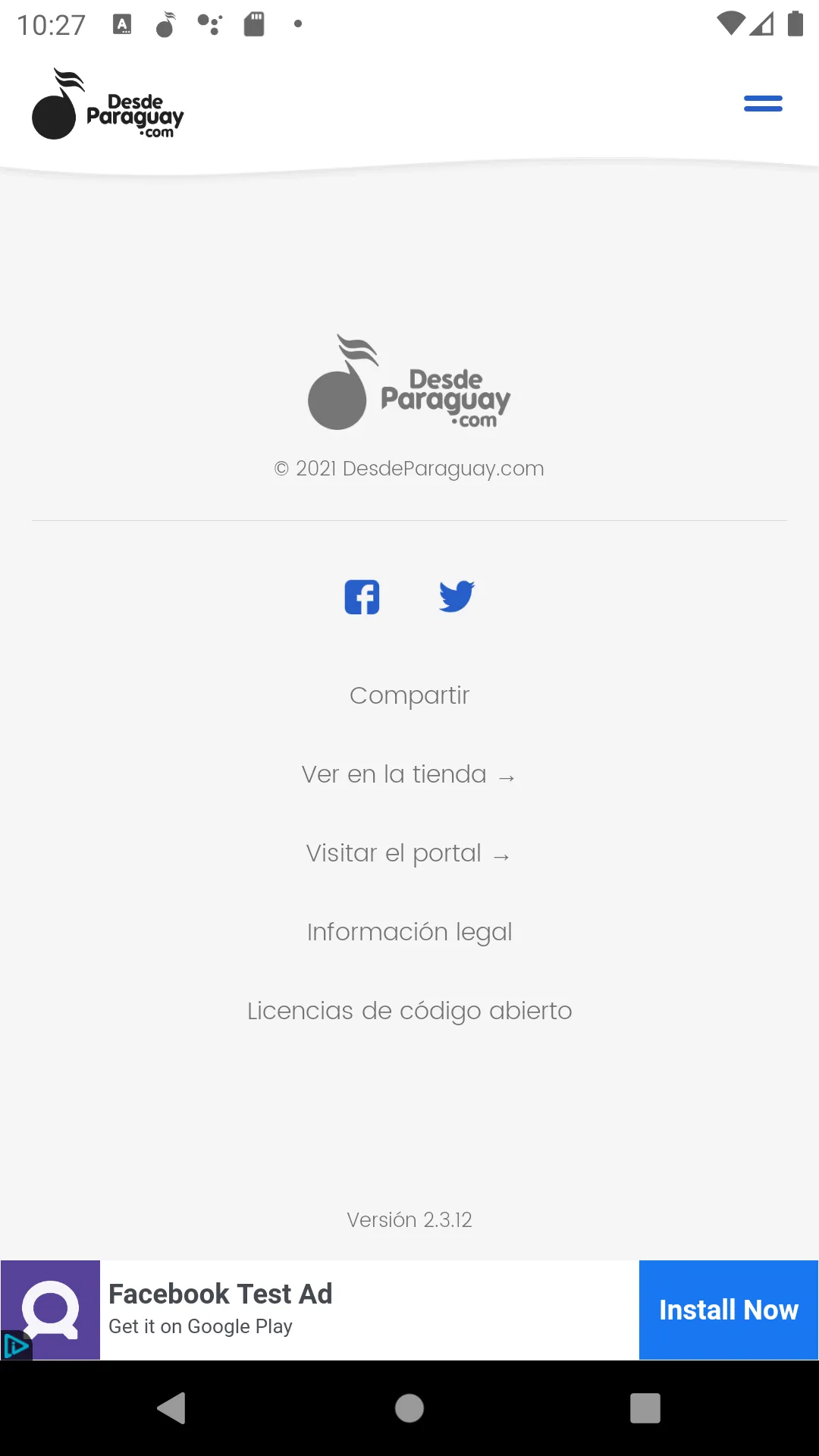 DesdePy Radios del Paraguay | Indus Appstore | Screenshot