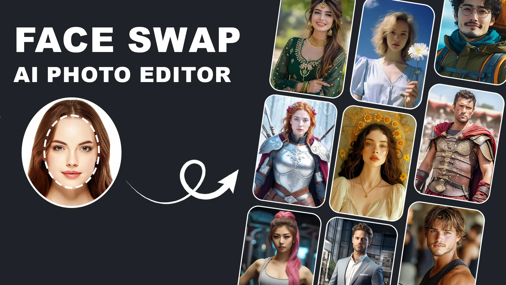 Al Face Swap: Photo Editor App | Indus Appstore | Screenshot