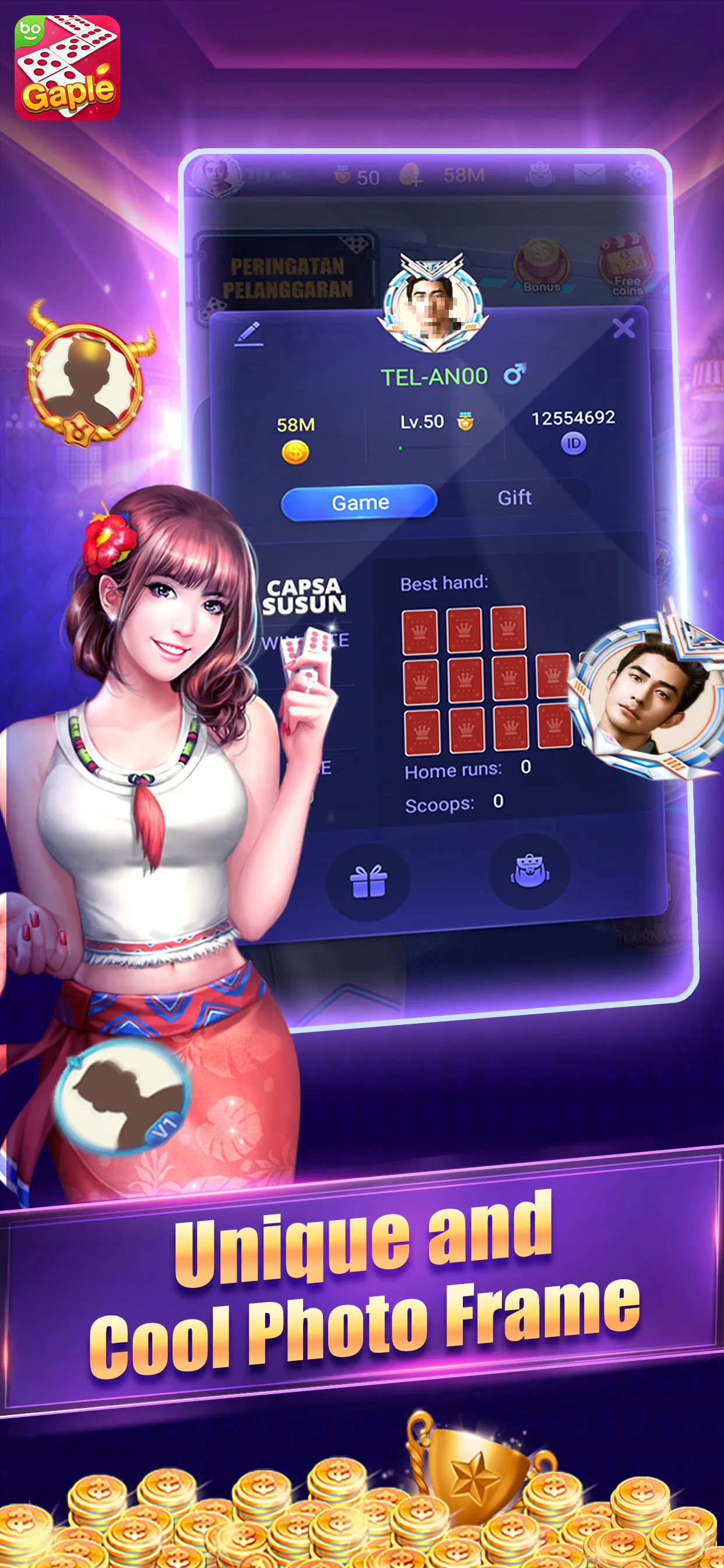 Domino Gaple Boya:Qiuqiu Capsa | Indus Appstore | Screenshot