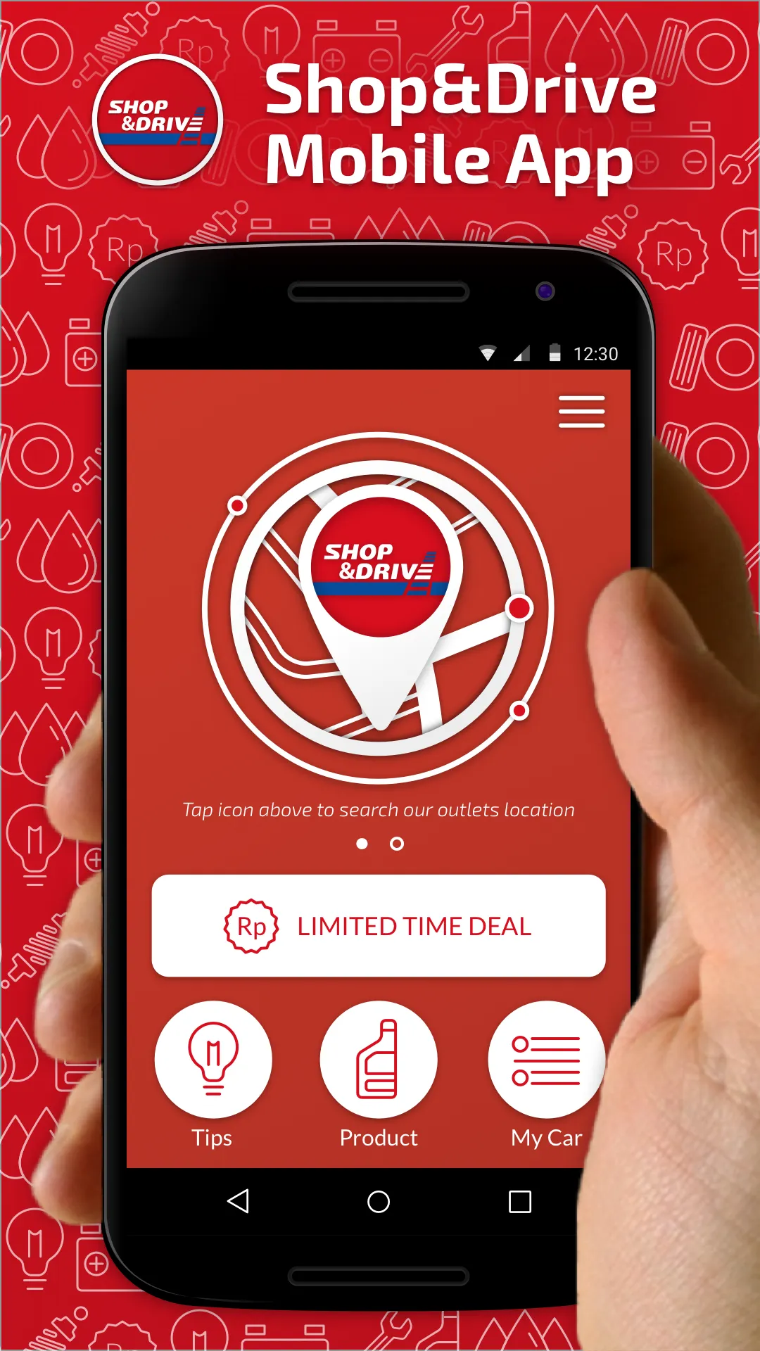 Shop&Drive Mobile App | Indus Appstore | Screenshot