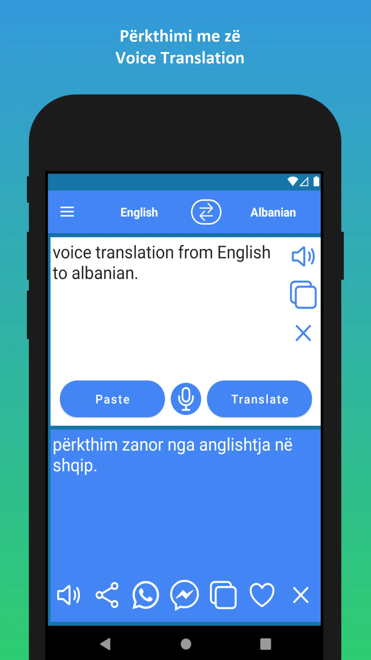 Albanian to English Translator | Indus Appstore | Screenshot
