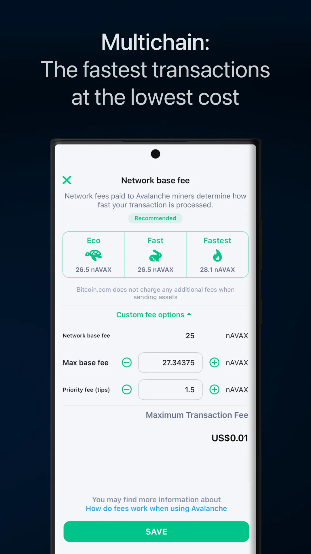 Bitcoin & Crypto DeFi Wallet | Indus Appstore | Screenshot