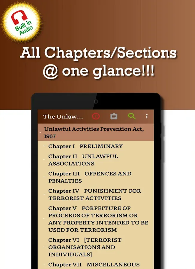 Unlawful Activities Prevention | Indus Appstore | Screenshot