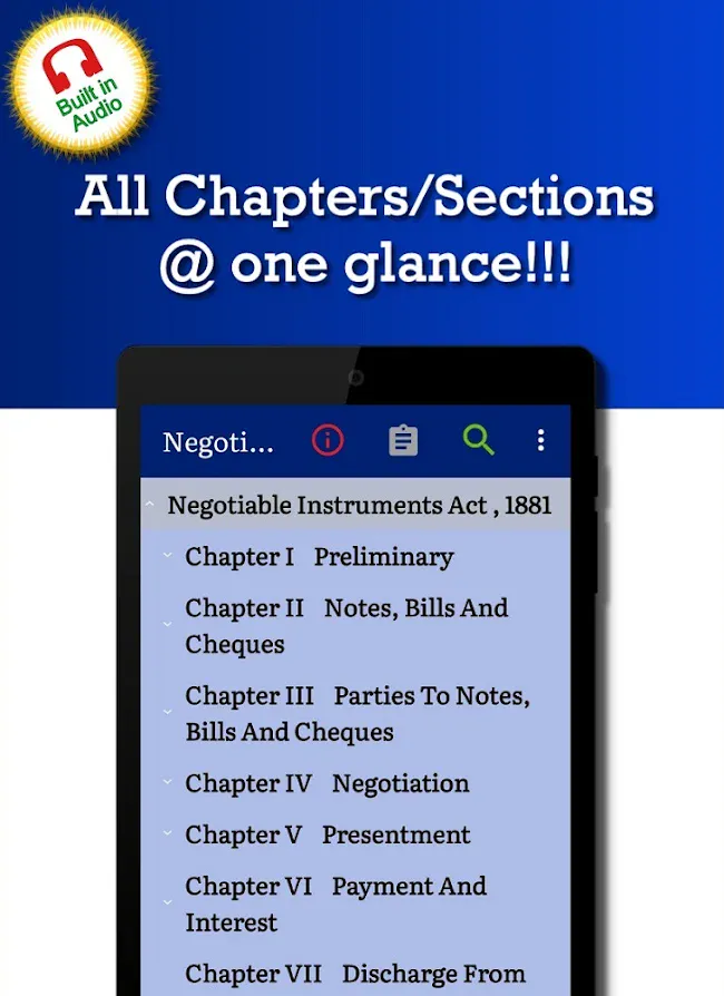 Negotiable Instruments Act | Indus Appstore | Screenshot