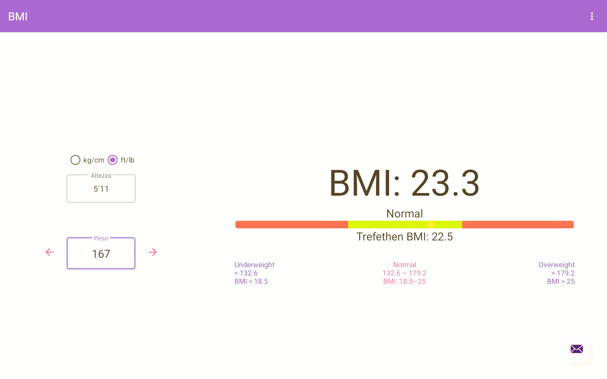 BMI Body Mass Index | Indus Appstore | Screenshot