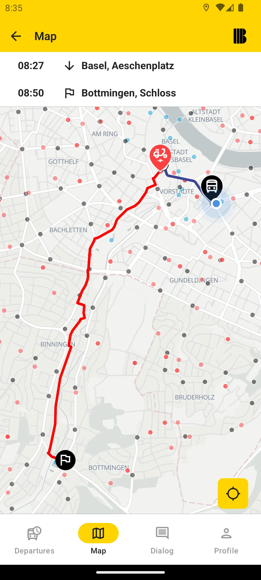 Basel Go! | Indus Appstore | Screenshot
