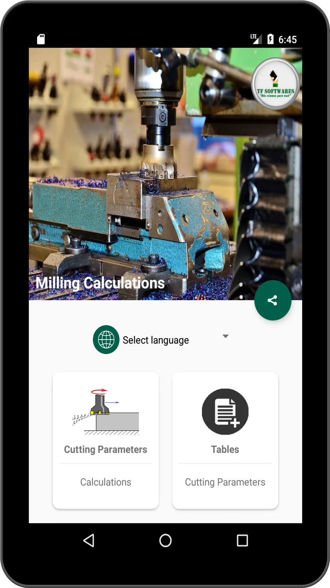 Milling Calculations | Indus Appstore | Screenshot