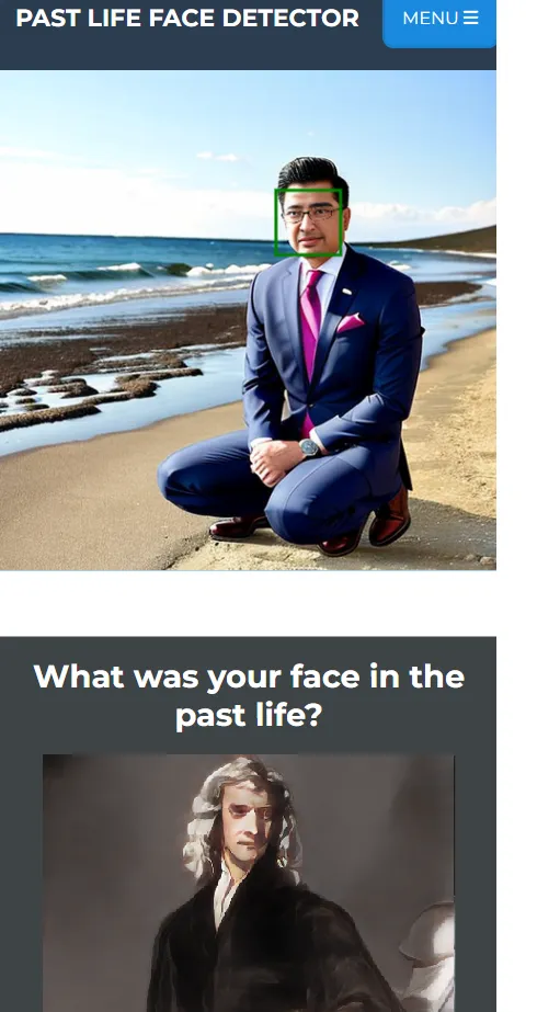 Past Life Face Detector | Indus Appstore | Screenshot