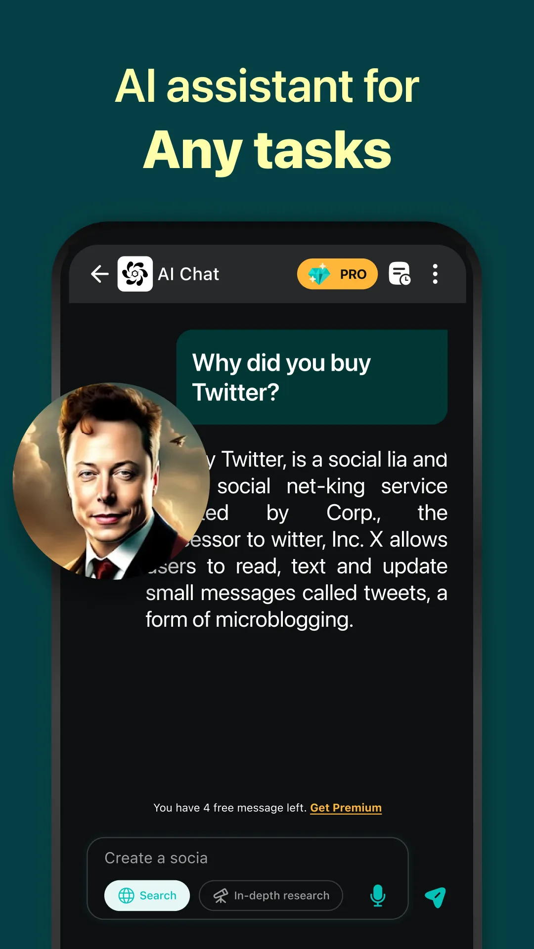 Ai Chatbot - Pro | Indus Appstore | Screenshot