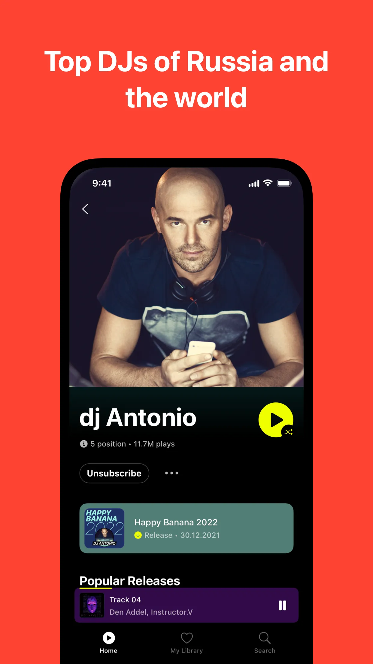 Bananastreet: Deep House & EDM | Indus Appstore | Screenshot