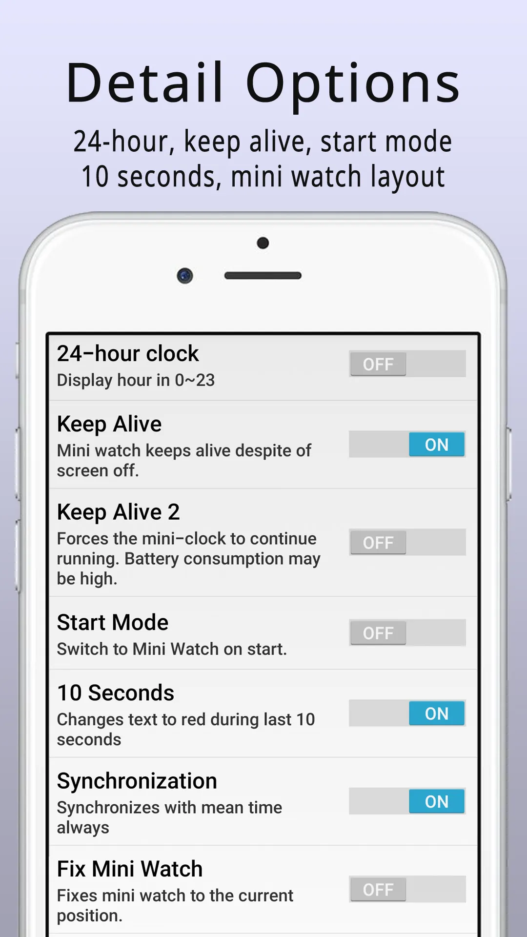 MaruWatch - Standard Clock | Indus Appstore | Screenshot