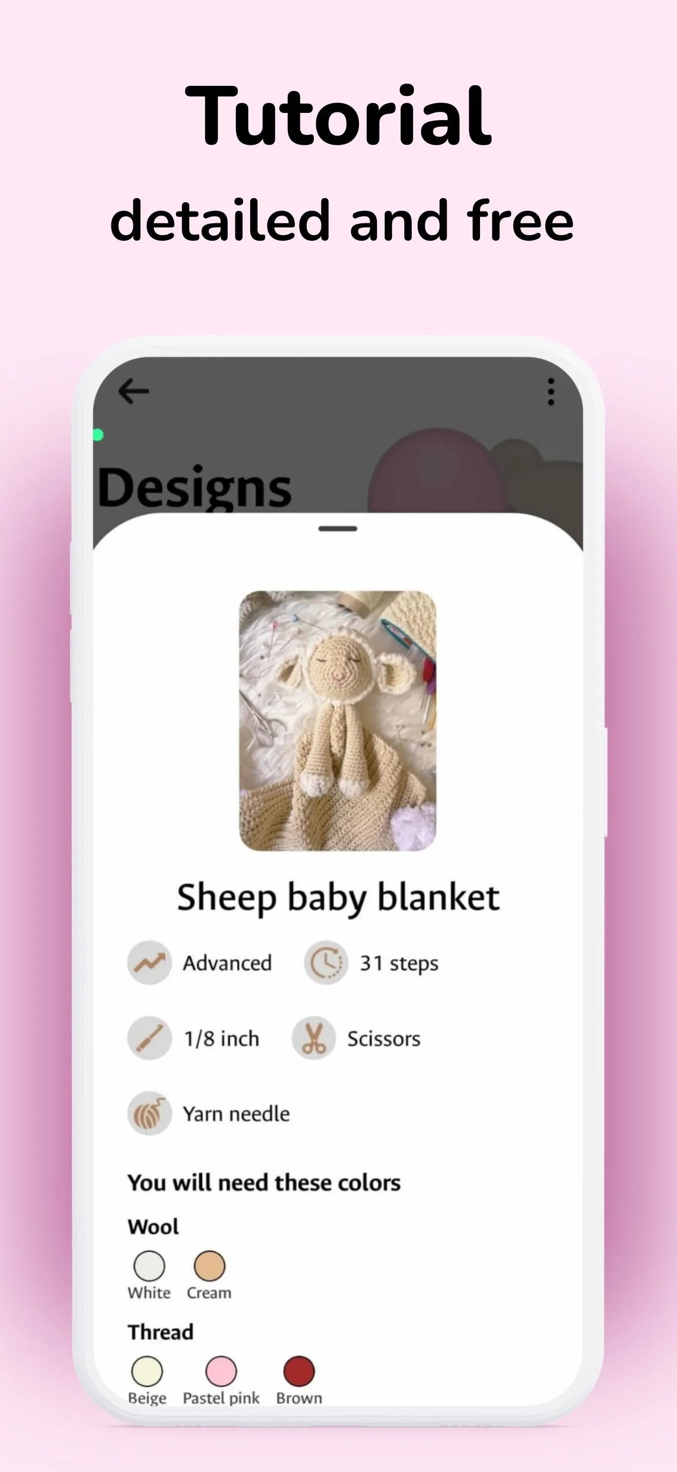 Step-by-Step Crochet | Indus Appstore | Screenshot