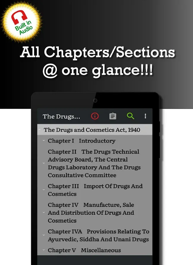 Drugs and Cosmetics Act 1940 | Indus Appstore | Screenshot