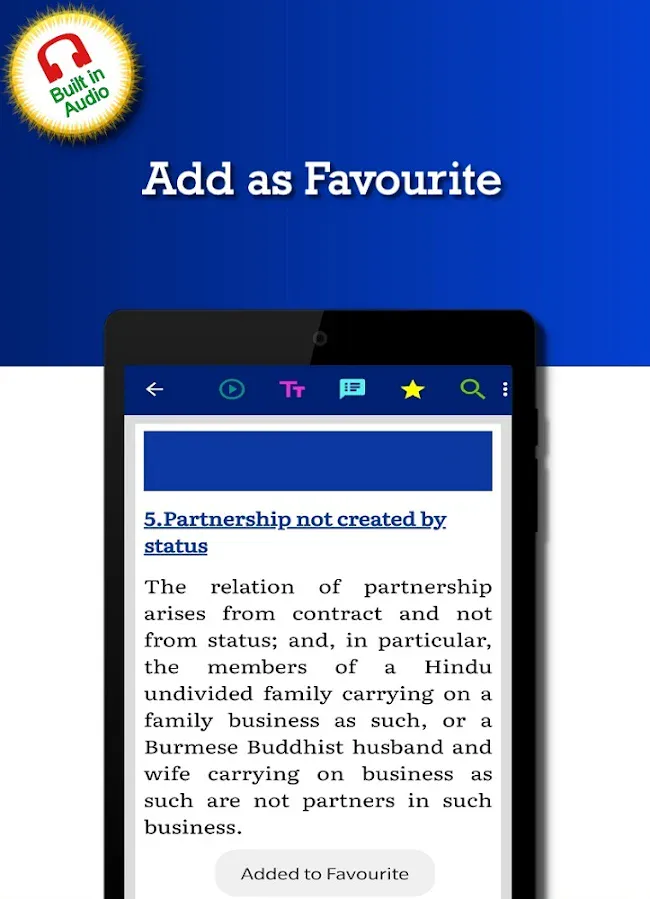 Indian Partnership Act 1932 | Indus Appstore | Screenshot