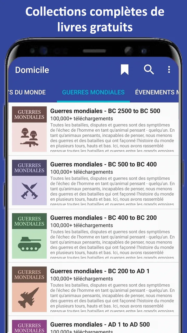 World History in French (Battl | Indus Appstore | Screenshot