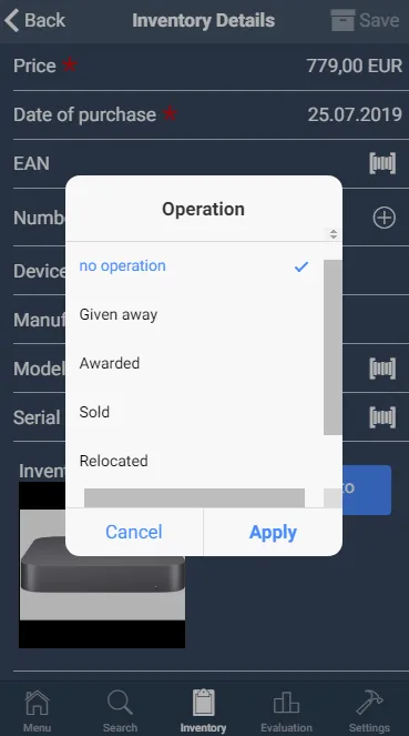 HITS Inventory Manager | Indus Appstore | Screenshot