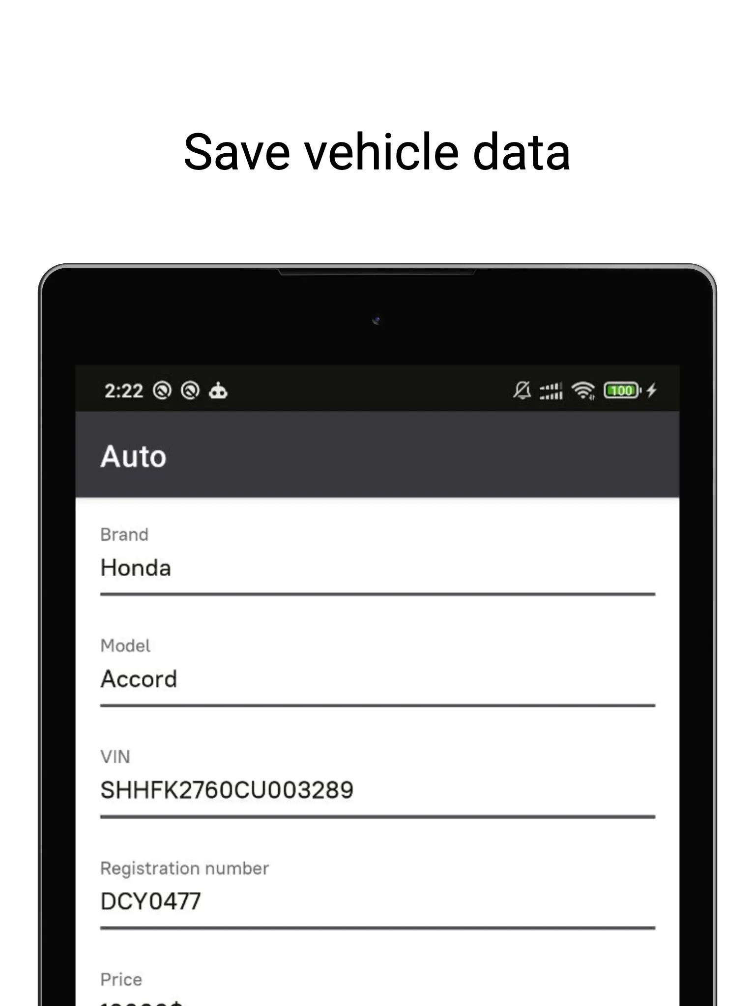 Auto checklist | Indus Appstore | Screenshot