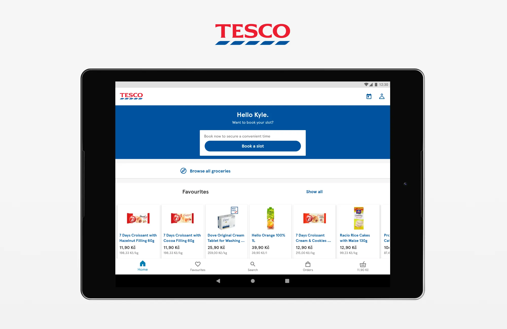 Tesco Online Groceries CZ | Indus Appstore | Screenshot
