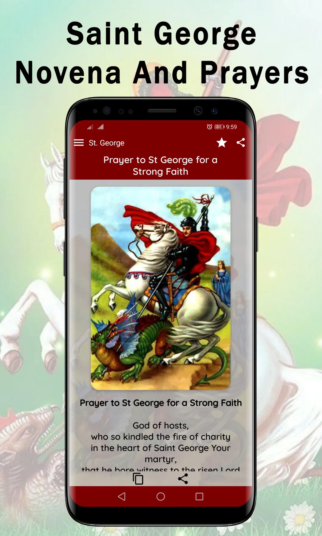 Prayer St. George the Warrior | Indus Appstore | Screenshot