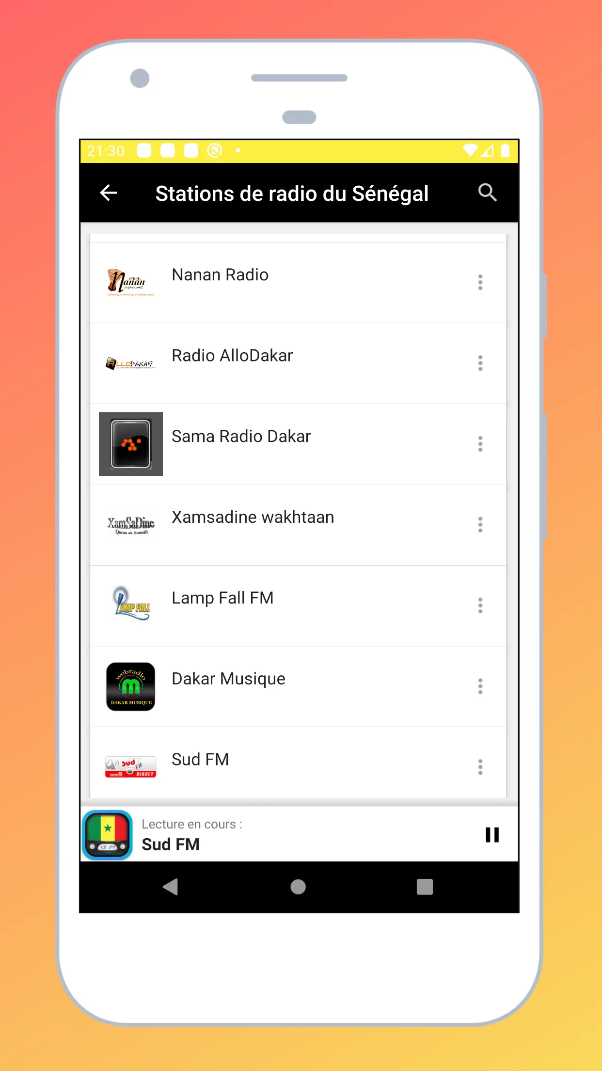 Radio Senegal + Radio FM & AM | Indus Appstore | Screenshot