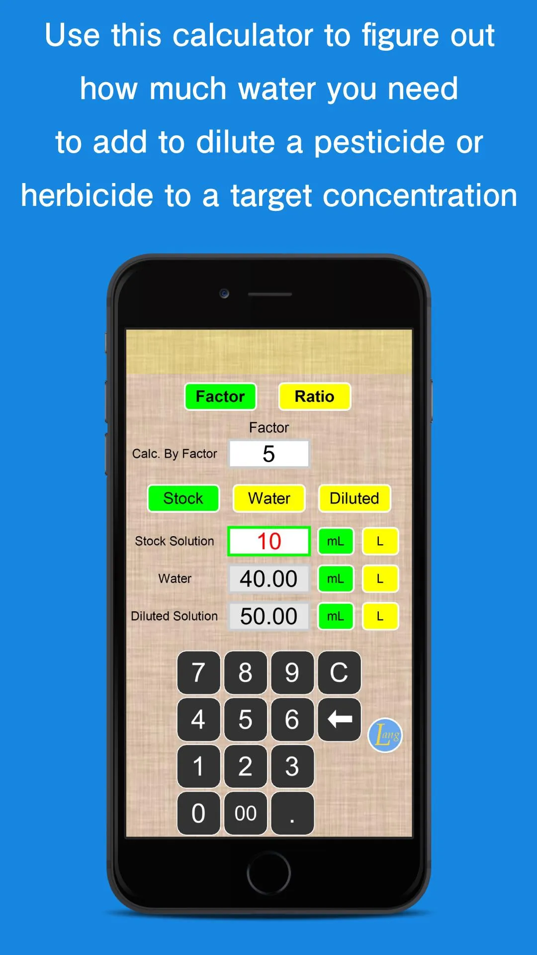 Simple Dilution Calculator | Indus Appstore | Screenshot